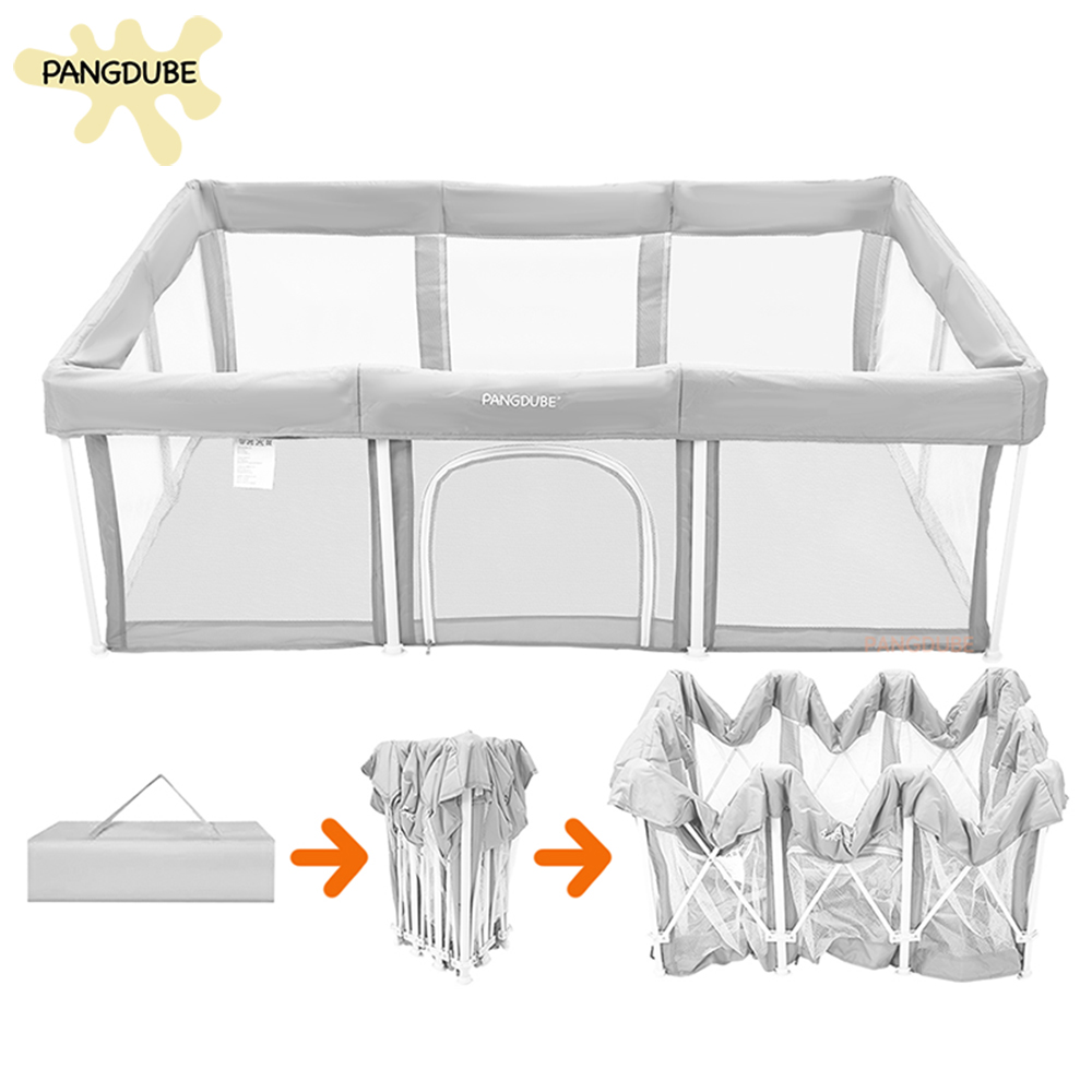 Kids Outdoor Fence - PANGDUBE Playpen Lipat Mudah untuk Anak,