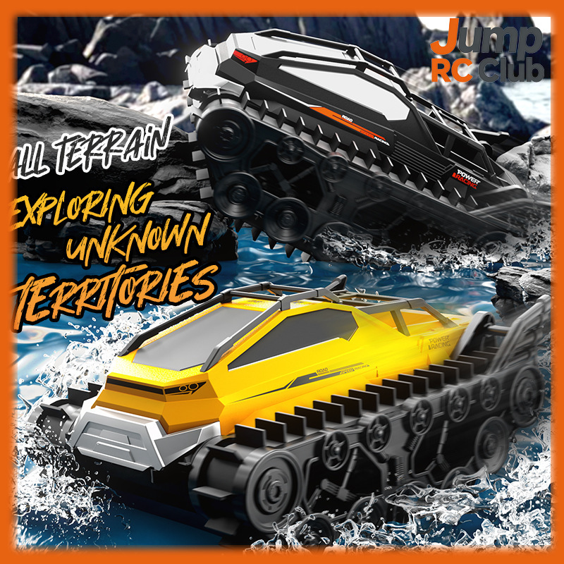 Kids Outdoor Electric Car - JJRC Tank RC Amfibi Baru Kendaraan