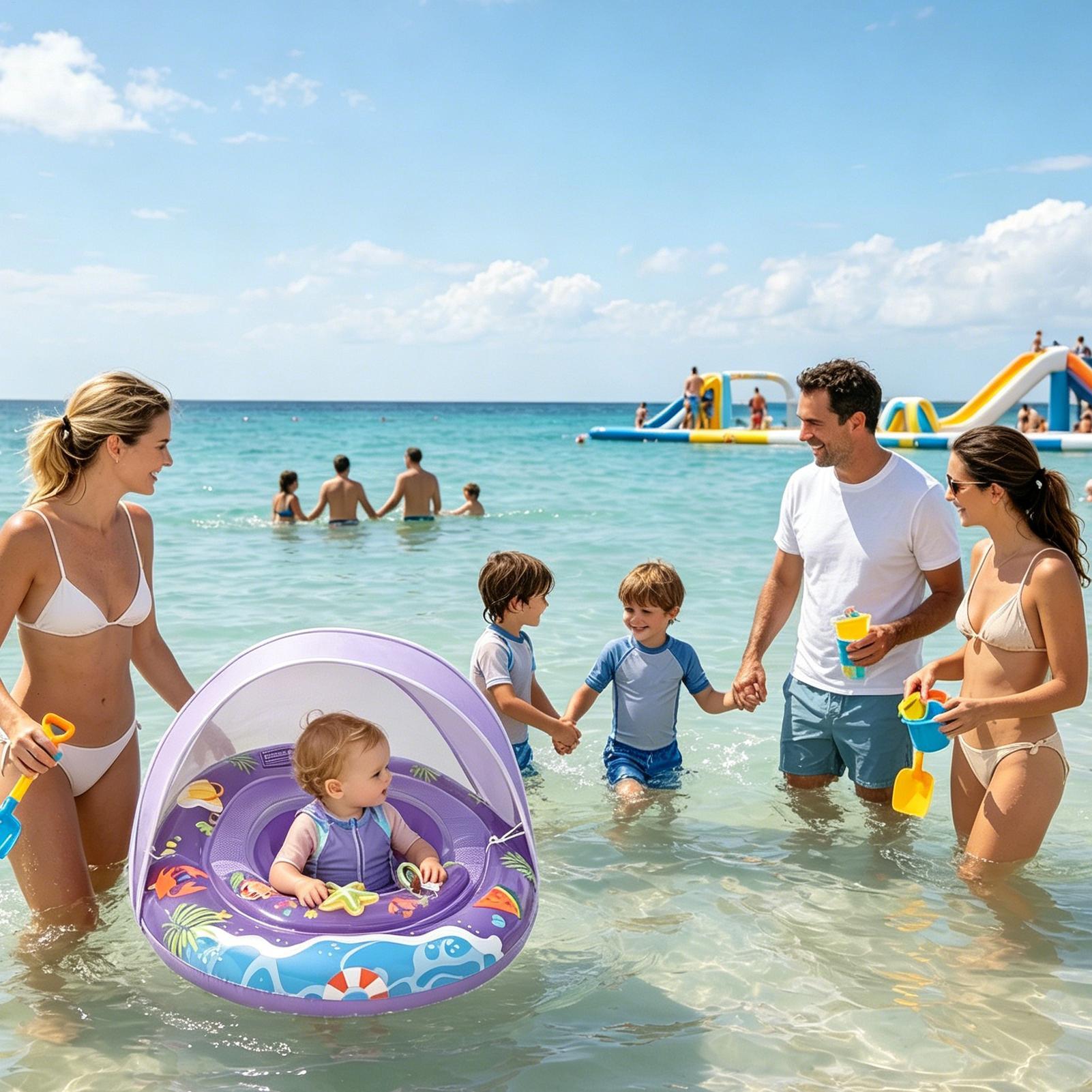Kids Outdoor Youtube - Pelampung Kolam Renang Anak-Anak Anti Terguling