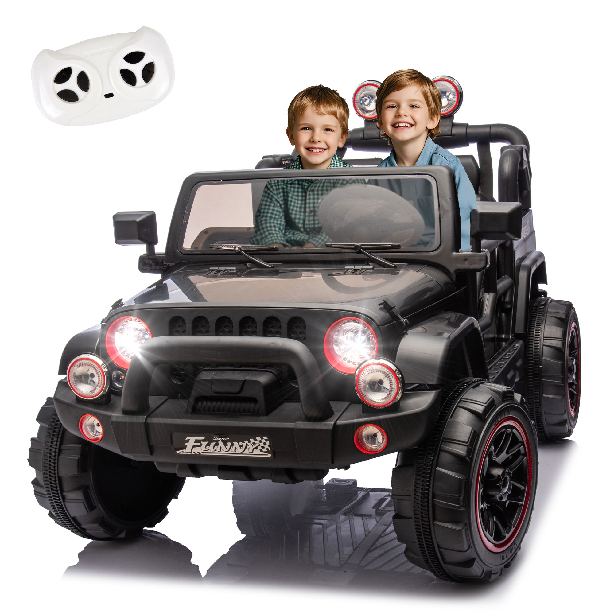 Kids Outdoor Electric Car - Mobil Mainan Anak Elektrik 24V 80W
