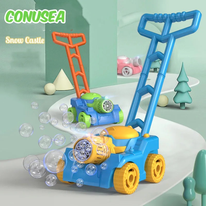 Kids Outdoor Electric Car - Mainan Anak-anak Mesin Pistol Gelembung Troli