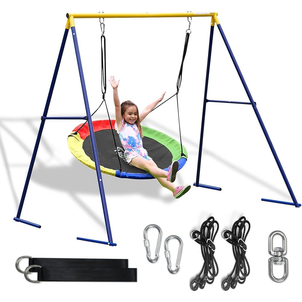 Kids Outdoor Youtube - Ayunan Luar Ruangan Heavy-Duty 440lbs dengan