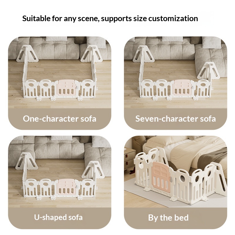 Playpen Bayi Tiga Panel, Pengh - Kids Outdoor Fence ulasan dan harga