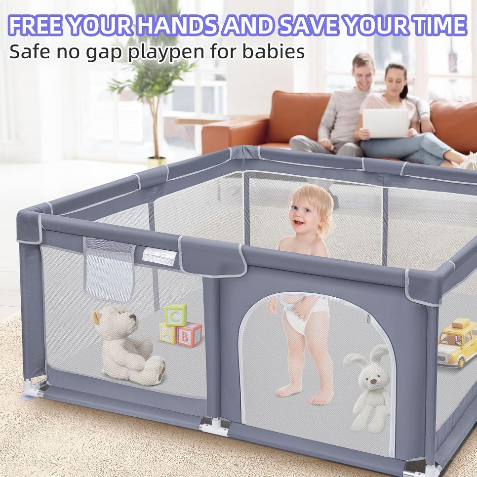 Playpen Bayi, Area Bermain Eks - Kids Outdoor Fence ulasan dan harga