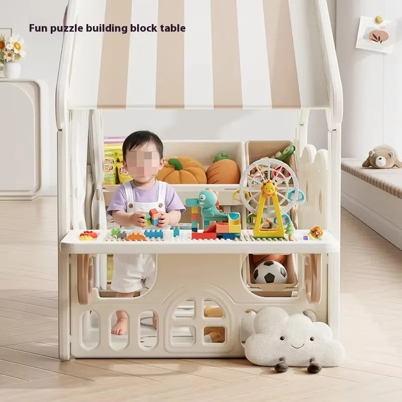 Tenda Plastik Modern untuk Ana - Kids Outdoor Cubby House ulasan dan harga