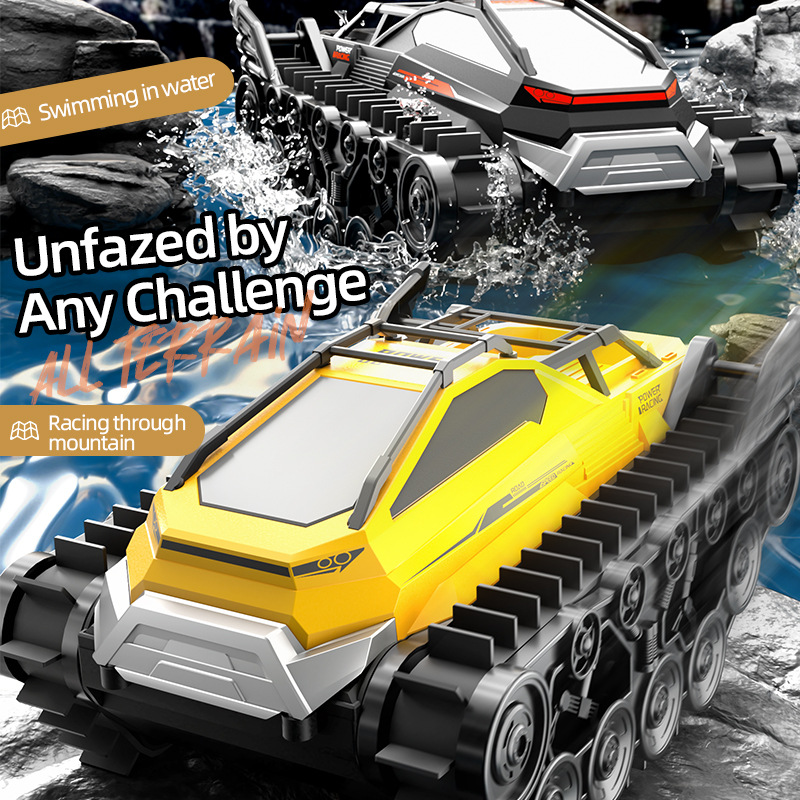 JJRC Tank RC Amfibi Baru Kenda - Kids Outdoor Electric Car ulasan dan harga
