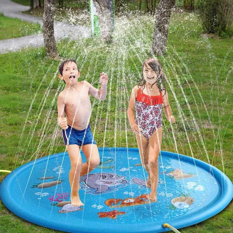 Kolam Percikan Air Mainan Lucu - Kids Outdoor Yard ulasan dan harga