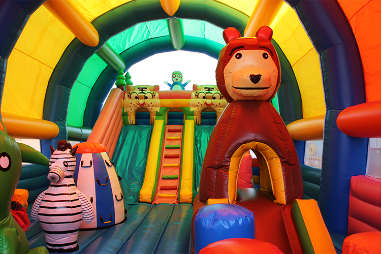 Kota Hiburan Tiup Komersial Ra - Kids Outdoor Fence ulasan dan harga