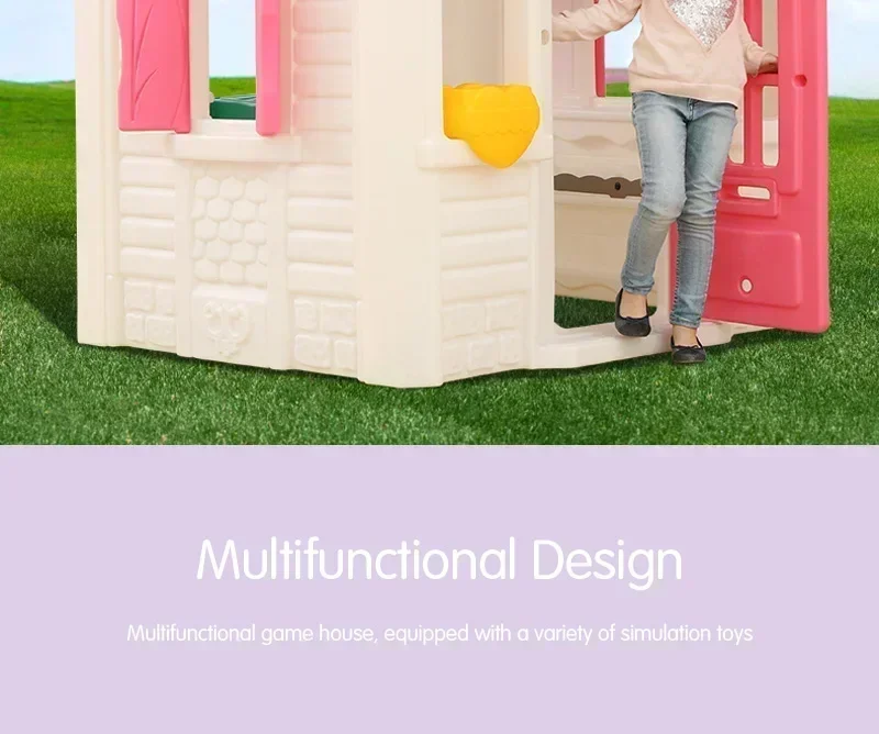 rumah mainan anak-anak berbent - Kids Outdoor Cubby House ulasan dan harga