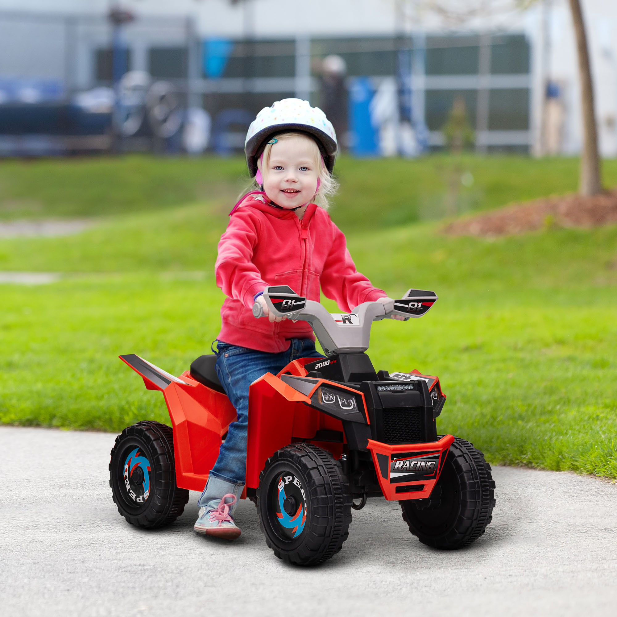 Mobil 6V dengan Desain Tahan L - Kids Outdoor Electric Car ulasan dan harga