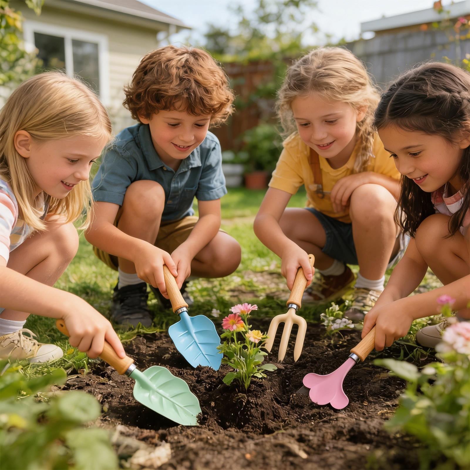Set Berkebun Anak-anak 4 Buah  - Kids Outdoor Yard ulasan dan harga