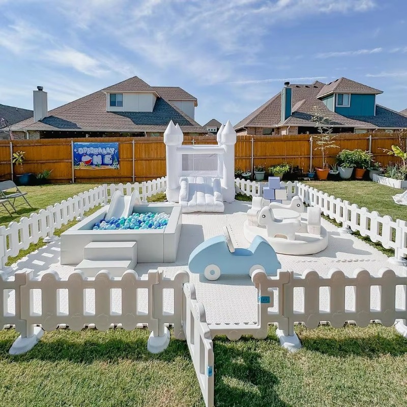 Pintu plastik portabel yang mu - Kids Outdoor Fence ulasan dan harga