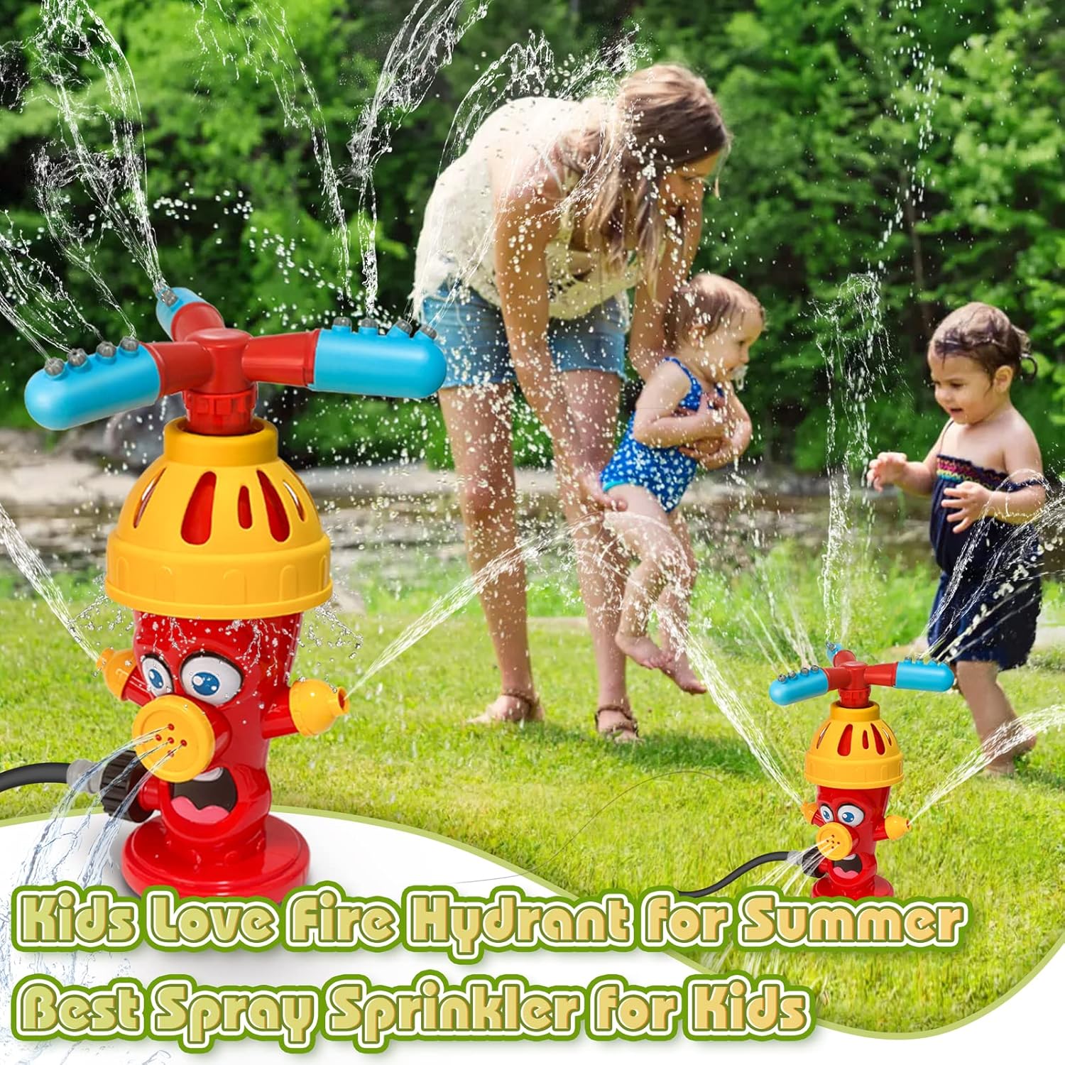Mainan Semprotan Air Hidran un - Kids Outdoor Yard ulasan dan harga
