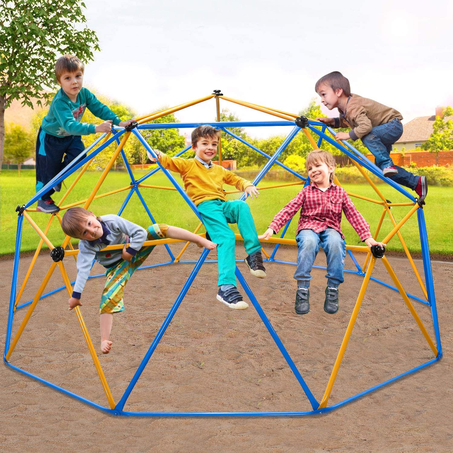 Set Permainan Luar Ruangan Ana - Kids Outdoor Monkey Bar Set ulasan dan harga