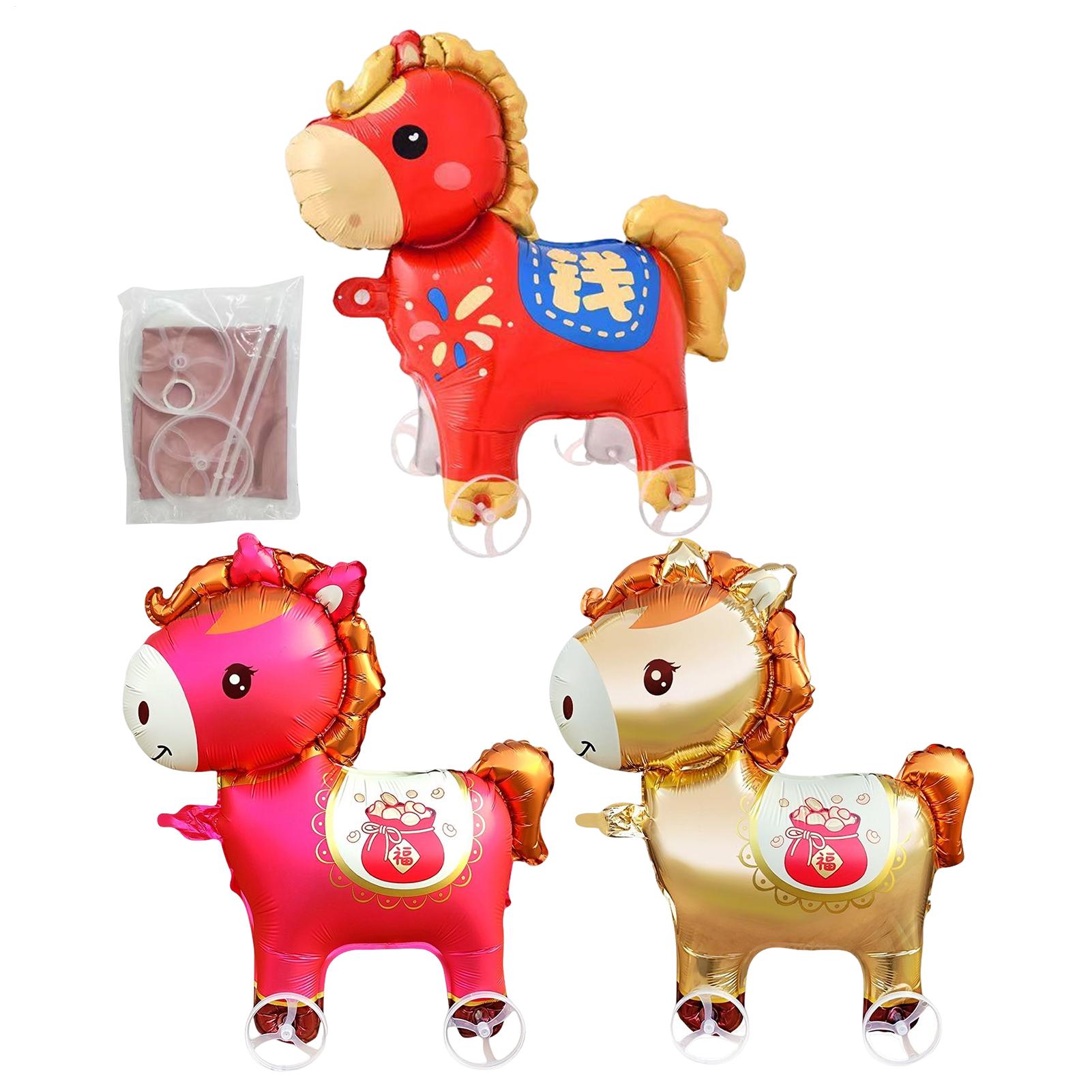 Balon Kuda Tiup Lucu Kartun de - Kids Outdoor Yard ulasan dan harga
