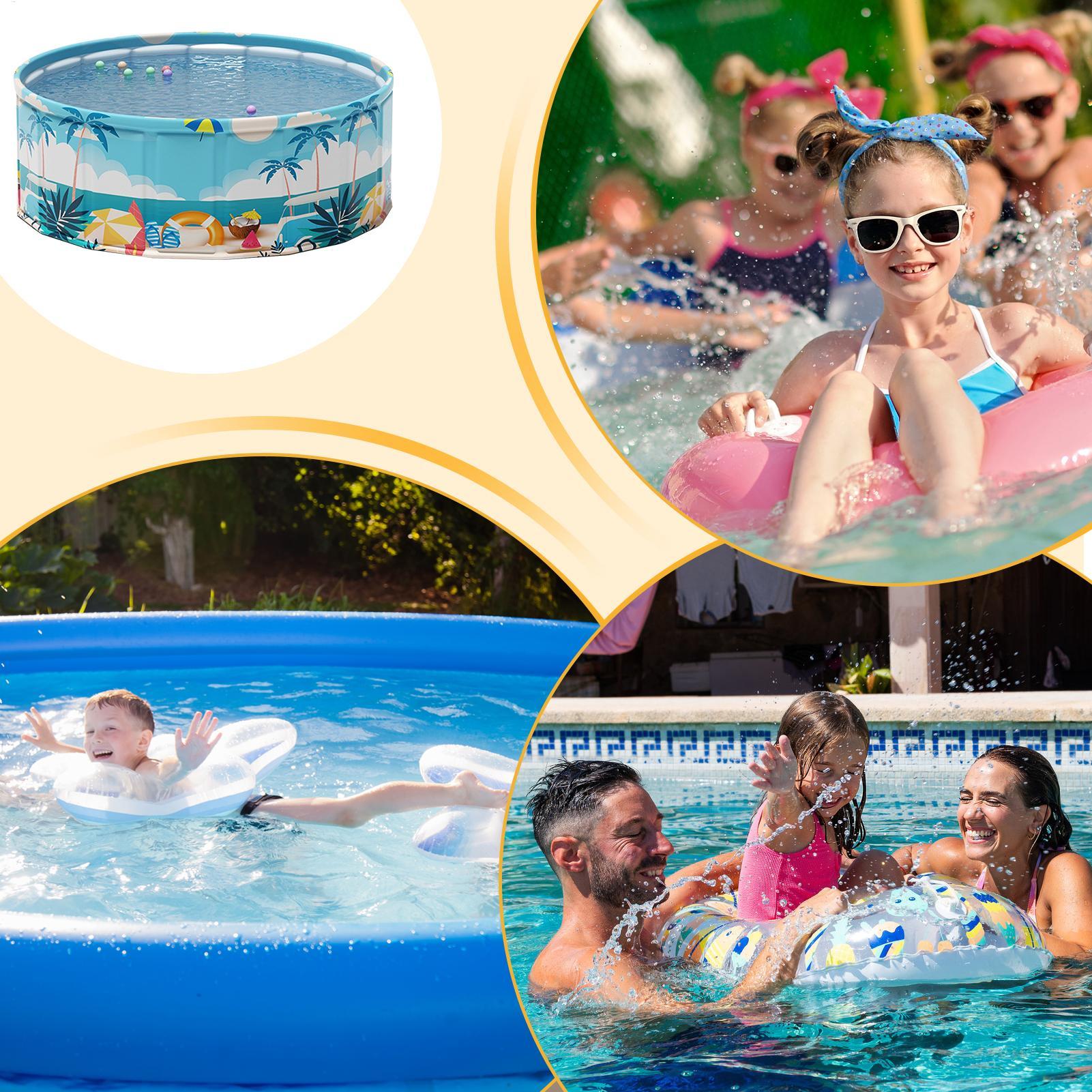Kolam Renang Anak Lipat Kolam  - Kids Outdoor Yard ulasan dan harga