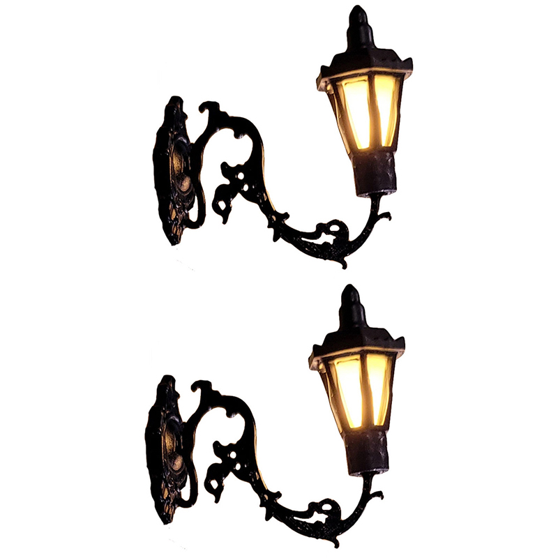 2 buah 1/12 Model lampu dindin - Kids Outdoor Cubby House ulasan dan harga