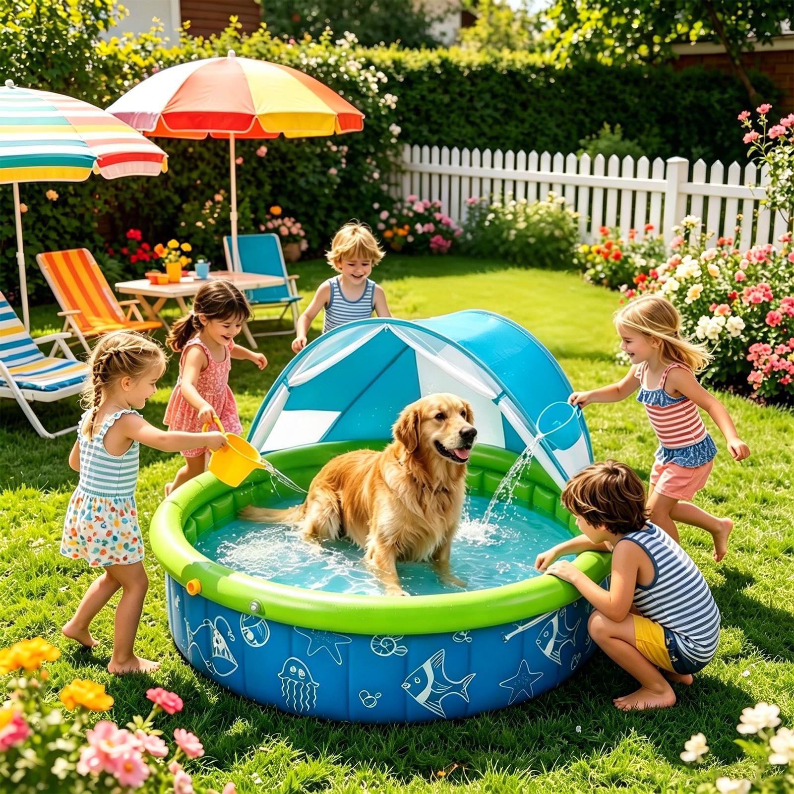 Kolam Renang Anak untuk Musim  - Kids Outdoor Yard ulasan dan harga