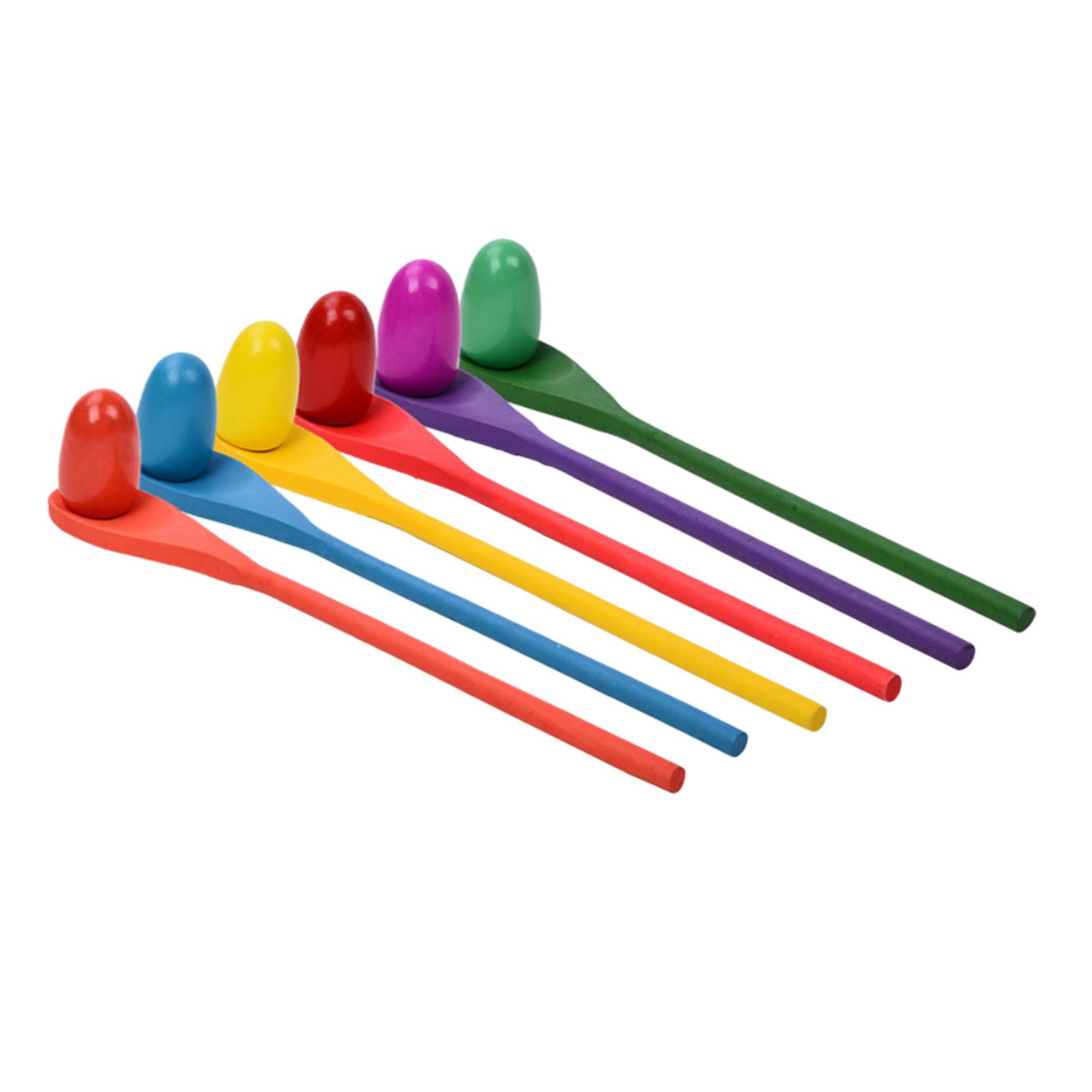 6 Buah Sendok Telur Permainan  - Kids Outdoor Yard ulasan dan harga