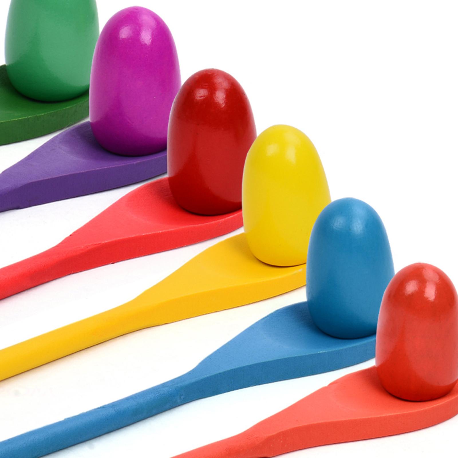 6 Buah Sendok Telur Permainan  - Kids Outdoor Yard ulasan dan harga