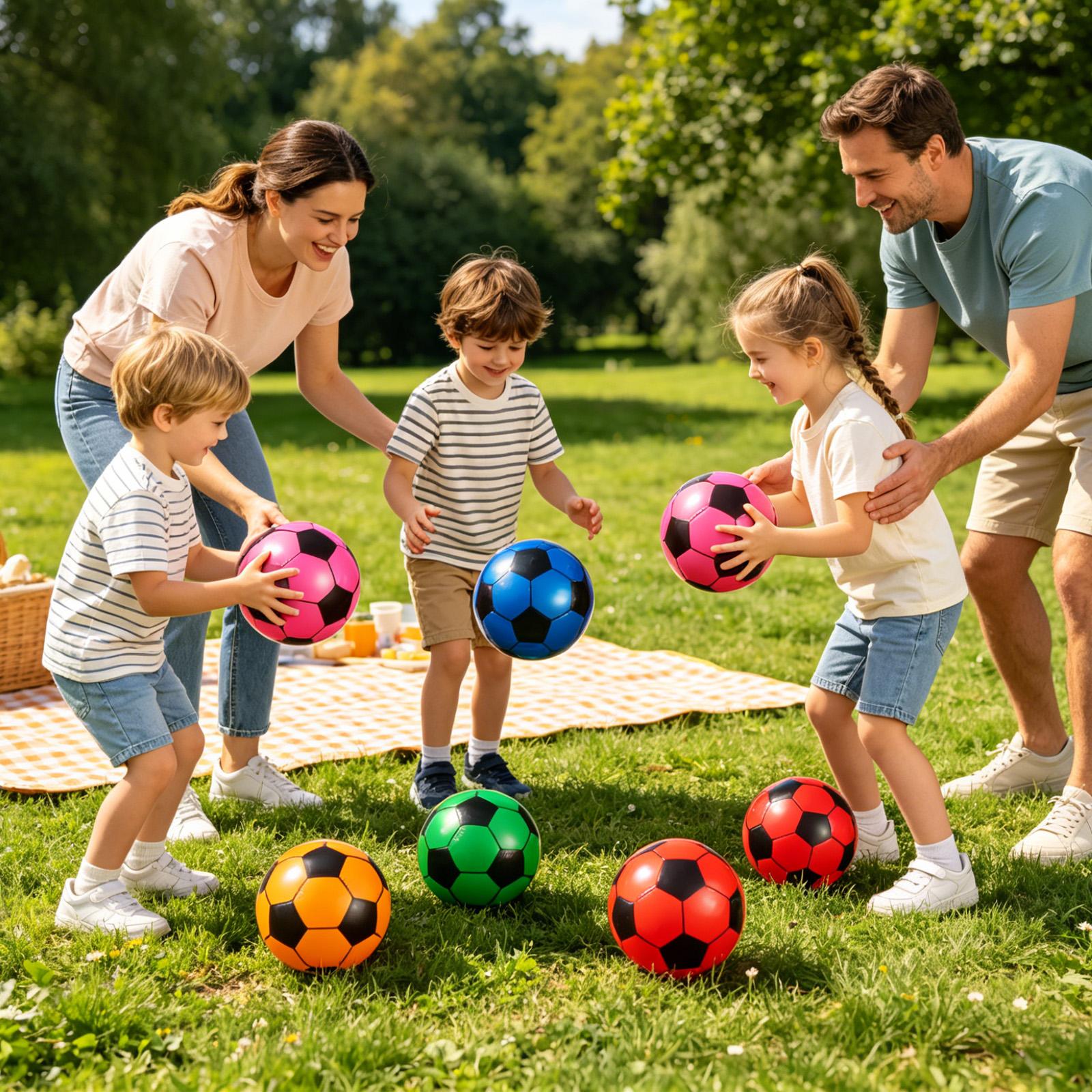 Bola Sepak Tiup 6 Buah Mainan  - Kids Outdoor Yard ulasan dan harga