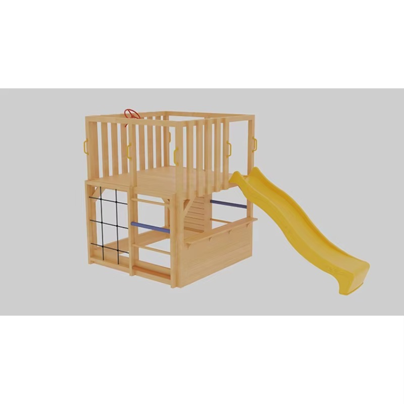Rumah Kayu Anak untuk Luar Rua - Kids Outdoor Cubby House ulasan dan harga